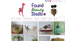 Desktop Screenshot of foundbeautystudio.com
